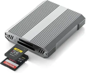 CFexpress Type A and SD4.0 UHS-II Memory Card Reader, 10Gbps USB 3.2 Gen 2, CF Express Reader for CFexpress Type A/SD/SDHC/SDXC/SDUC, Plug and Play, Compatible with Windows//Linux/Android