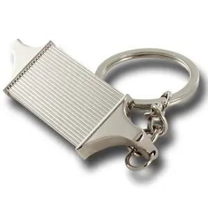 Universal Mini Turbo Boost FMIC Front Mount Intercooler Style Key Chain Ring FOB