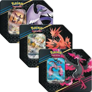 Pokemon Sword & Shield Crown Zenith Galarian Legendary Birds Tins (LIVE RIP)