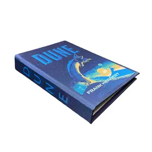 Dune  Book Replica Wallet – Hardcover-Style Book Wallet for Light Carry, 4 Card Slots, Coin Pocket, Unique Gift for Book Lovers