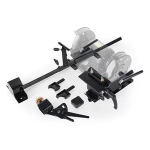 VEVOR Pro Grind Sharpening System, Multi-Grind Sharpening Jig for 6 8 Bench Grinder - with Platform Jig, Tool Rest Bar, Setup Block, Miter Slide, Micro Bevel Block, for Chisels Woodturning Tools
