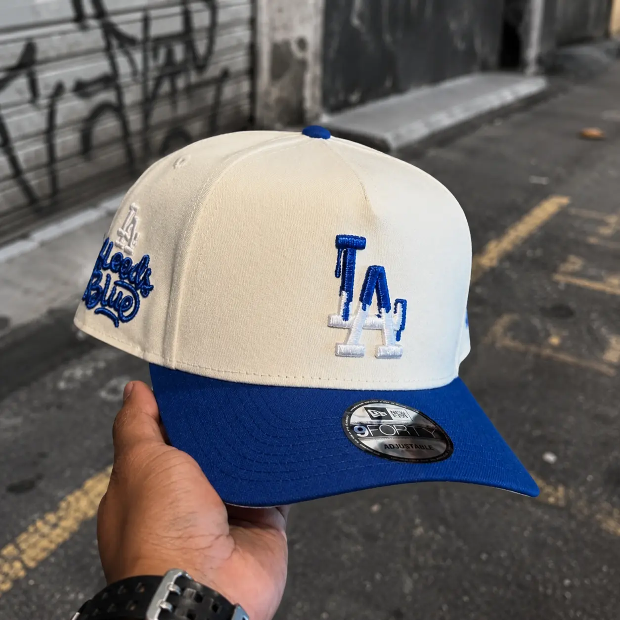 Los Angeles Blue Pink Baseball Cap, Embroidered LA Baseball Hat with Side Patch, Curved Bill Adjustable Hat for Men Women, Unisex Streetwear Hip Hop Fashion Cap, Y2K Urban Style, Casual Sports Outdoor Headwear, Trendy Gift