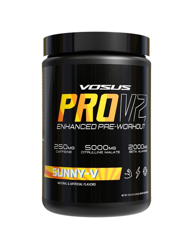 VOSUS PRO-V2 Enhanced Daily-Driver Pre-Workout Ice Pop Flavor for Smooth Energy Focus and Endurance Support with Citrulline Malate and Beta-Alanine - Healthcare