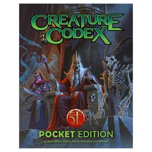 212 MAIN Kobold Press Creature Codex Adventure PE Role Playing Game Book - Game Companion, Portable Size, Compact Design (Cat & Dog Pet Supplies Accessory)