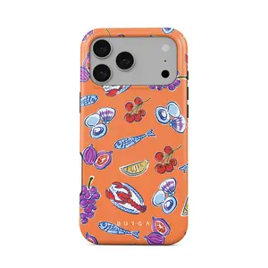 BURGA Sunset Dinner  iPhone Case – Cute MagSafe Protective Cover for iPhone 11 12 13 14 15 16 17 Pro Max, Trendy Minimalist Aesthetic Phone Case for Girls