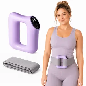 HopHorse Portable Fascial Ring for Waist & Back Relaxation, Cordless Rechargeable Muscle Recovery Massager, Adjustable Comfort Strap, Lightweight Home Wellness Device for Daily Recovery & Relaxation, Summervibes gear adjustment summerwins
