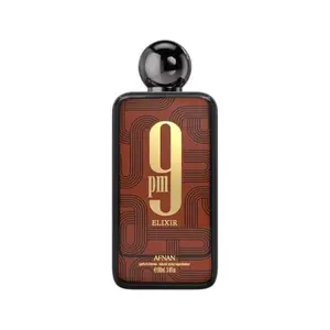 Afnan 9PM Elixir EDP Spray 100ml - Men's Intense Oriental Fragrance