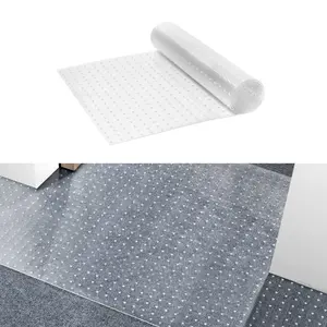 Spring new arrivals Carpet Protector for Pets, 24" x 6' PVC Scratch-Proof Cat Carpet Protector for Doorway, Anti-Slip Cat Scratch Protector Mat, Easy to Cut Plastic Carpet Scratch Stopper, Cat Scratch Guard Carpet