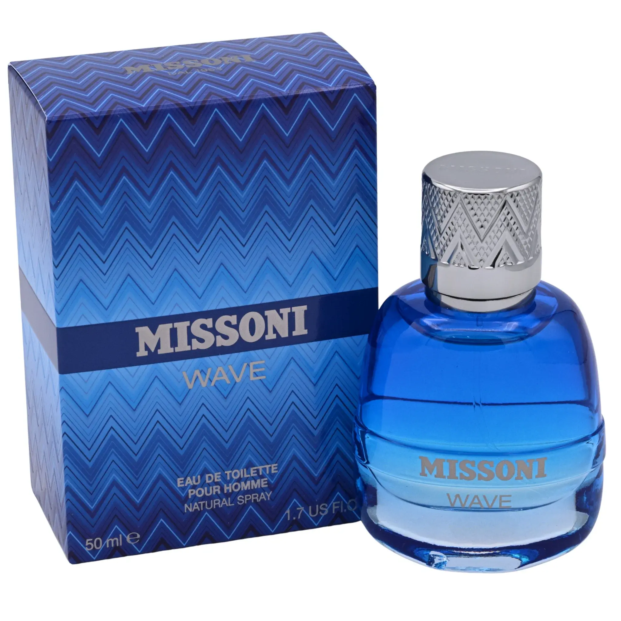 Missoni Wave Eau de Toilette (EDT) Spray for Men 1.7 oz / 50 ml New Retail Box