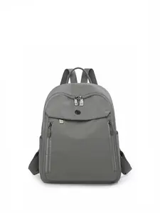 Women's backpack Lightweight Backpack solid color clean color backpack zipper closure fashionable, versatile, casual and simple, suitable for students to go to school, work, commute, shopping Women's backpack