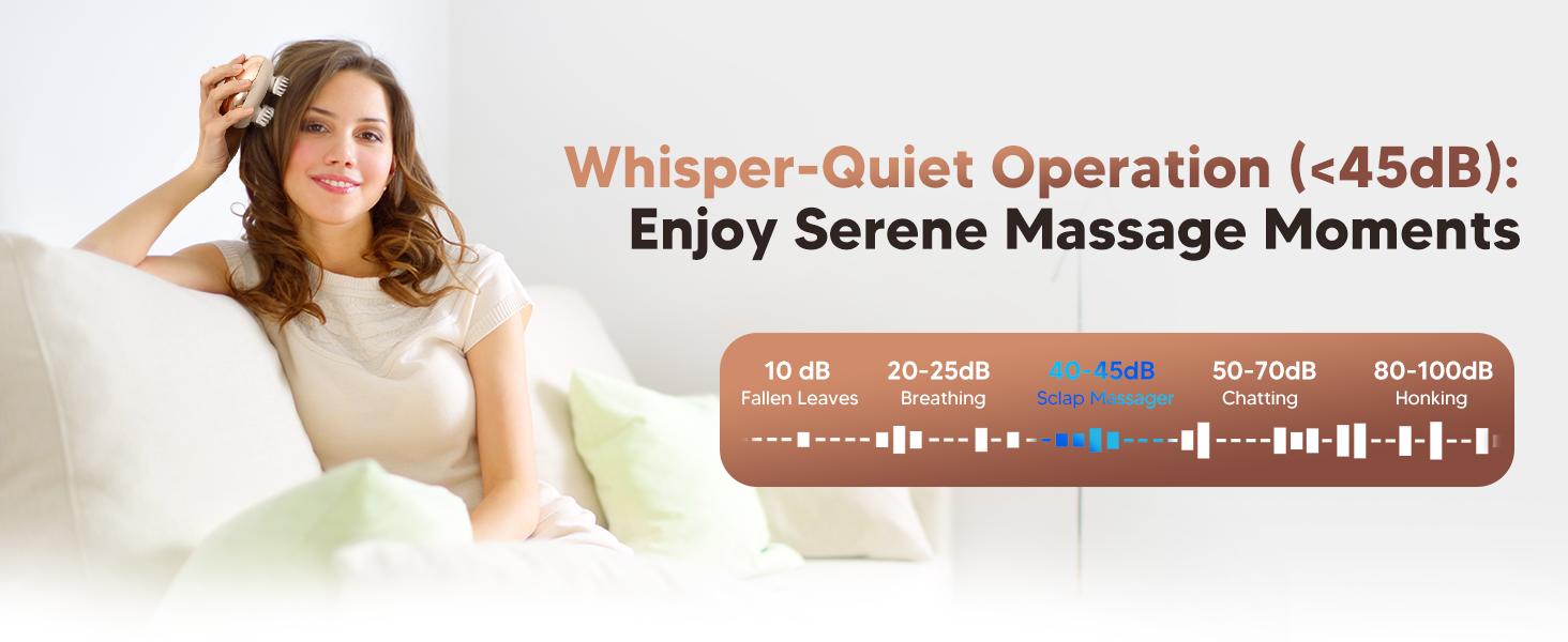 Cordless Scalp Massager Hair Growth with 3 kneading Modes,Waterproof Head Massager with 8 Claws for Deep Cleansing,Head Scratcher,Body Massager for Stress Relief, Cat Massager Tissue