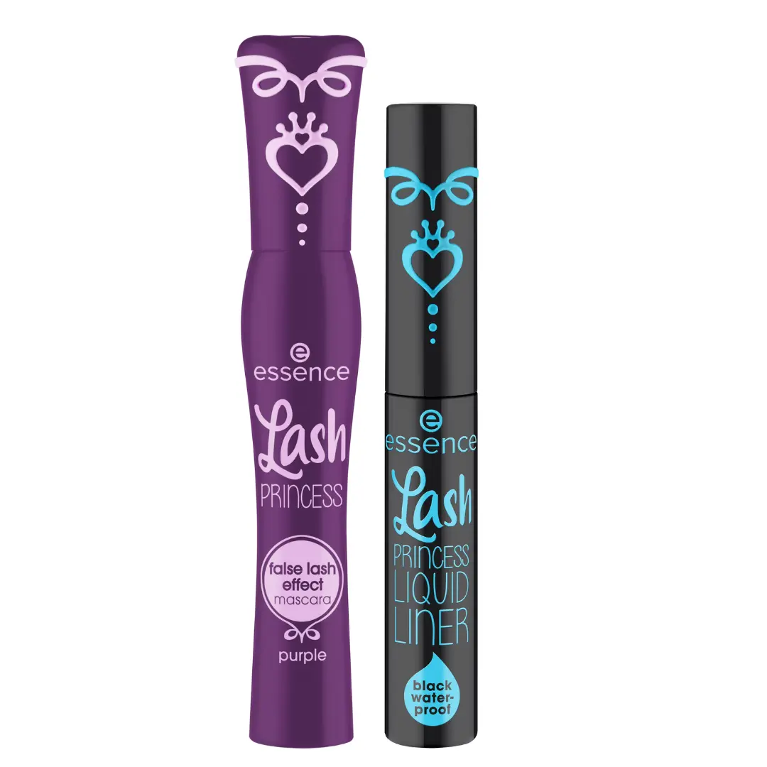 False Lash Purple & Black Liner