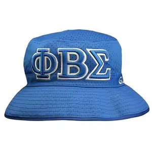 Phi Beta Sigma Embroidered Bucket Hat Size M/L
