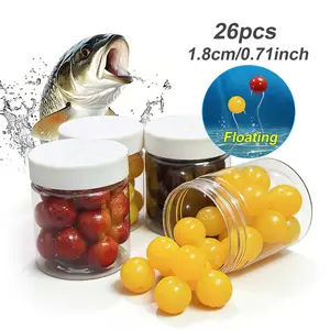New Fishing Soft Bait (26pcs), Floating Lure Beads, Artificial Fishing Lure, Reusable Ice Fishing, Pond Fishing, Various Waters, Fishing Tackle, Model Xinghao Tk261314