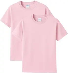 1/2 Pack Gildan Adult Heavy Cotton T-Shirt G5000, Pink