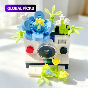 Vintage Slr Camera Toy, Building Block Model, Creative Building Blocks, Realistic Educational, Creative Desktop Decoration, Perfect Gift for Mother's Day, Birthday, Party #GLOBAL PICKS