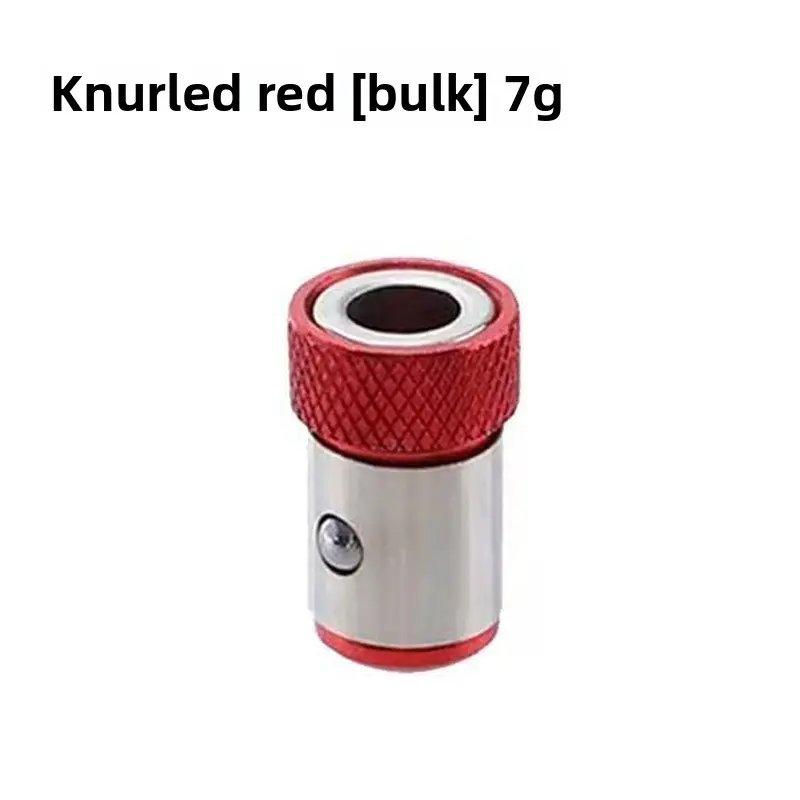 Red with knurled texture [bulk] 7g