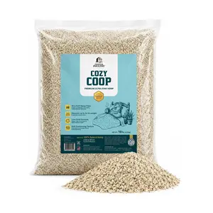 Premium Poultry 10 Lb Bag Hemp Cozy Coop Siftable Chicken Bedding for Coops