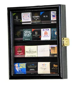 20 Matches Matchbook Display Case Cabinet