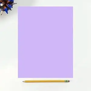 Colored Copy Printing And Writing Paper 20lb 75GSM 8.5" X 11" Letter Size 500 Sheets Per Ream Lavender/orchid