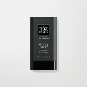 Tiege Hanley Retinol Stick - Anti-Aging with Hyaluronic Acid & Niacinamide for Fine Lines, Dark Circles, & Wrinkles - Deep Moisturizing & Rejuvenating Cream Smooth