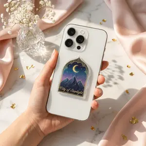 City Of Starlight ACOTAR Phone Grip, Velaris Night Court MagSafe Stand, Fantasy Romance Reader Mobile Acrylic Holder, Gift For Book Lovers Case Top