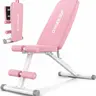 【TikTokShopBlackFriday】OPPSDECOR Basic Weight Bench for Home Gym, 8 Backrests Adjustable Bench with 660LBS Weight Capacity for Chest Shoulders Arms Muscles, Foldable and Compact for Small Space Apartment Room