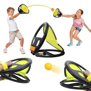 Catch Ball Game for Adult Kid Outdoor Indoor Funny Interaction Sensory Sport Toy Training Hand Eye Coordination Parent Child Toy #RRB