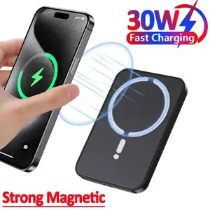 30W Magnetic Car Charger - MagSafe Compatible