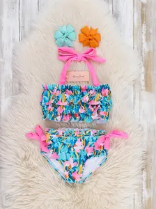 Island Flora Ruffle Swimsuit