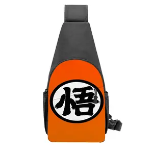 DRAGON BALL Anime Sling Backpack Crossbody Sling Bag  Chest Bag shoulder bag Fanny Pack Cross Body Bag For Outdoors Hiking  Traveling  Goku Vegeta for men women