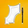 The Cut Buddy Haircut & Beard Edge Up Trimmer Guide - Haircare Shaping Stencil Tool + Enhancement Pencil for Male Facial Hair, Precision Lines, Shape & Hold, All Hair Types