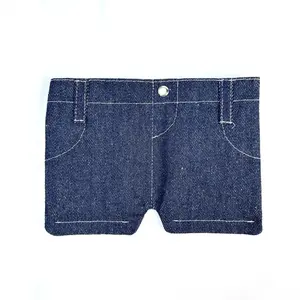Mini Denim Pocket Jallet Wallet - Cute Foldable Jean Card & Cash Holder | Portable Vintage Jean Pouch | Perfect Gift Idea For Family, Kids & Friends | summervibes