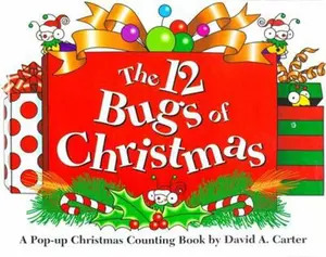 USED Book - The 12 Bugs of Christmas: A Pop-up Christmas Counting Book by David A. Carter (David Carter's Bugs) by David A. Carter (Hardcover) - english