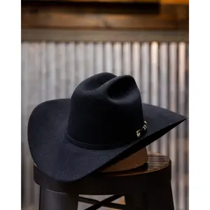 Stetson: Diamante Black 1000x (Pre-Shaped Cattleman Crown)