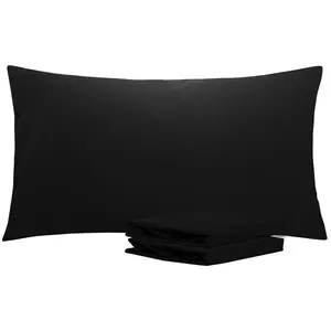 NTBAY 2 Pieces Brushed Microfiber Pillowcases, Super Soft Cozy Luxury Frictionless Skin-friendly Pillow Cover without Filler, Wrinkle Fade, Stain Resistant Pillow Cases with Envelope Closure, Decorative Cushion, Sofa, Black Friday, Christmas Gift