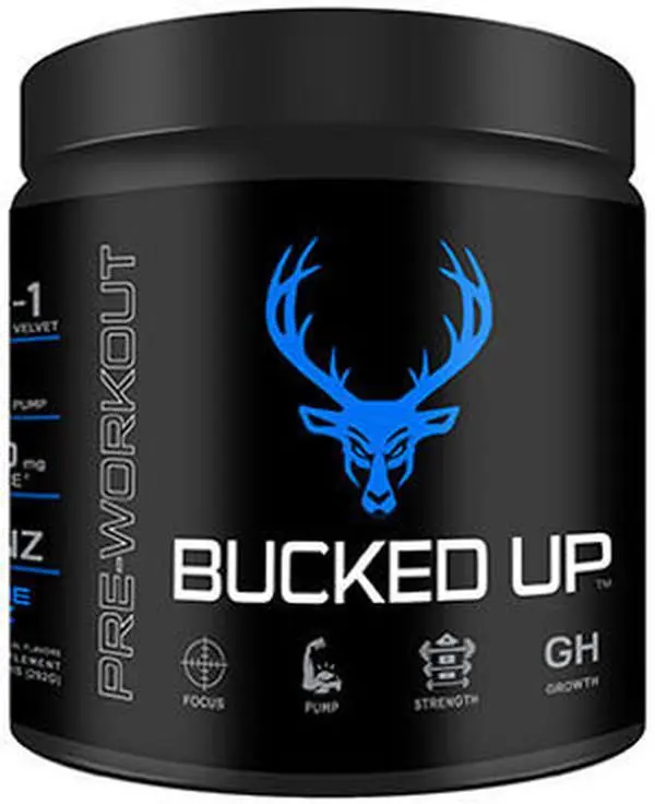 Bucked Up Pre-Workout Supplement Powder - High-Performance Fitness Formula with Beta-Alanine, Citrulline - Fitness Supplement, Prop 65 Safe - Boosts Energy, Focus, Endurance - Supports Muscle Performance - 11.3 oz (321g), 30 Servings, Supplement For Fitne