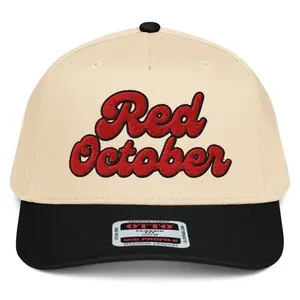 RIVEMUG NX1 Retro Red October Philly 2 Tone Hat Embroidered Mid Crown Curved Bill Snapback Philadelphia Cap for Men And Women