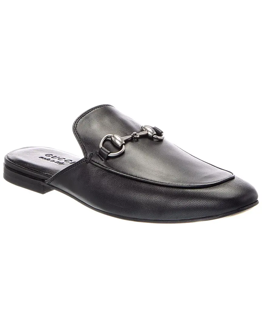 Gucci Horsebit Leather Mule