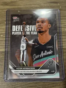 Victor Wembanyama 2025-26 NBA Topps DPOY San Antonio Spurs Wemby