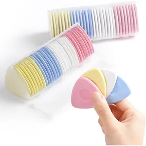 Tailor's Triangle Fabric Chalk Markers - 60 count Set, Precise & Durable for Quilting & Sewing, 4 Colors