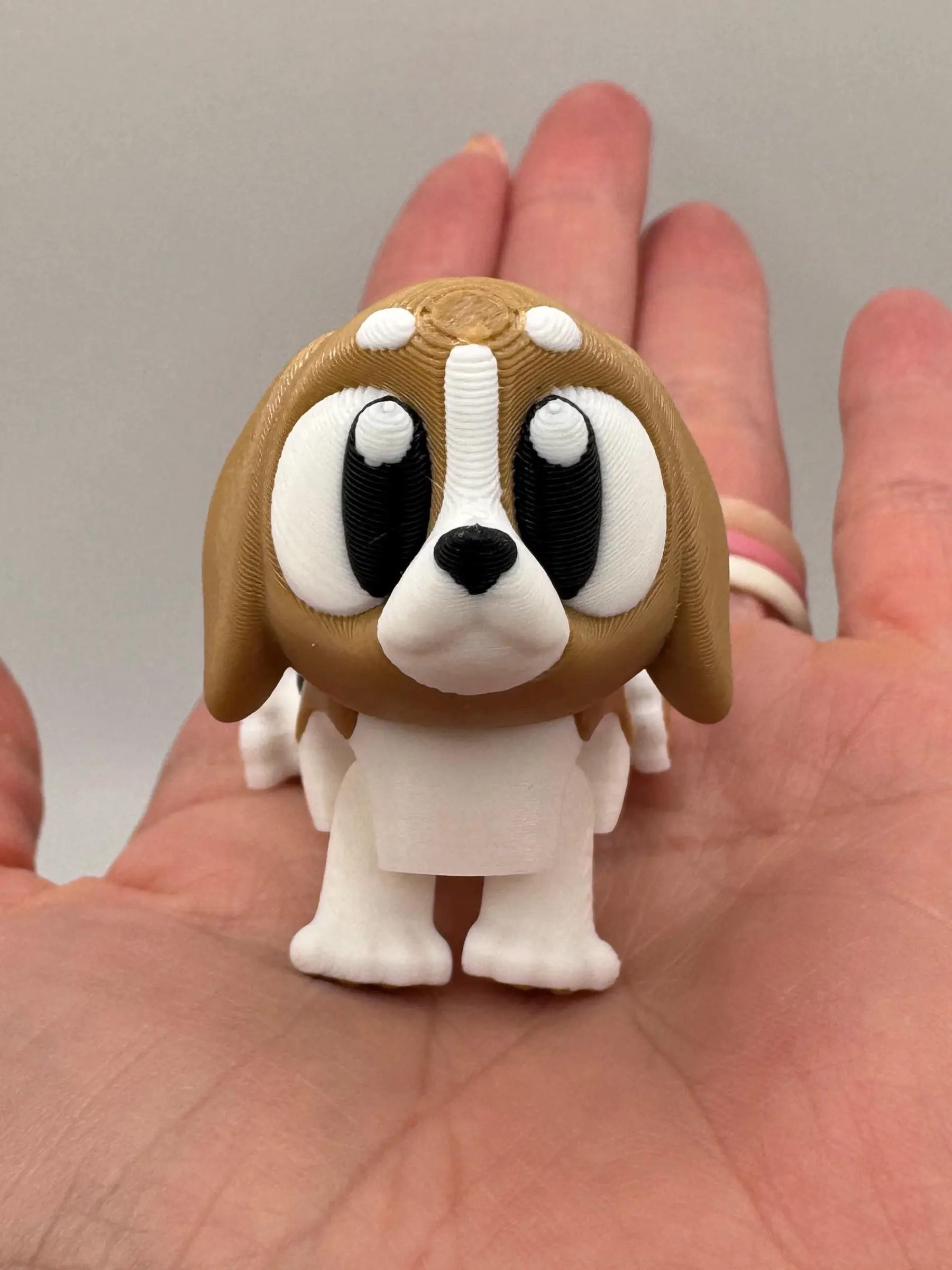 3D Printed Beagle • Articulated Poseable Dog Figurine • Handmade Collectible • Unique Gift for Dog Lovers