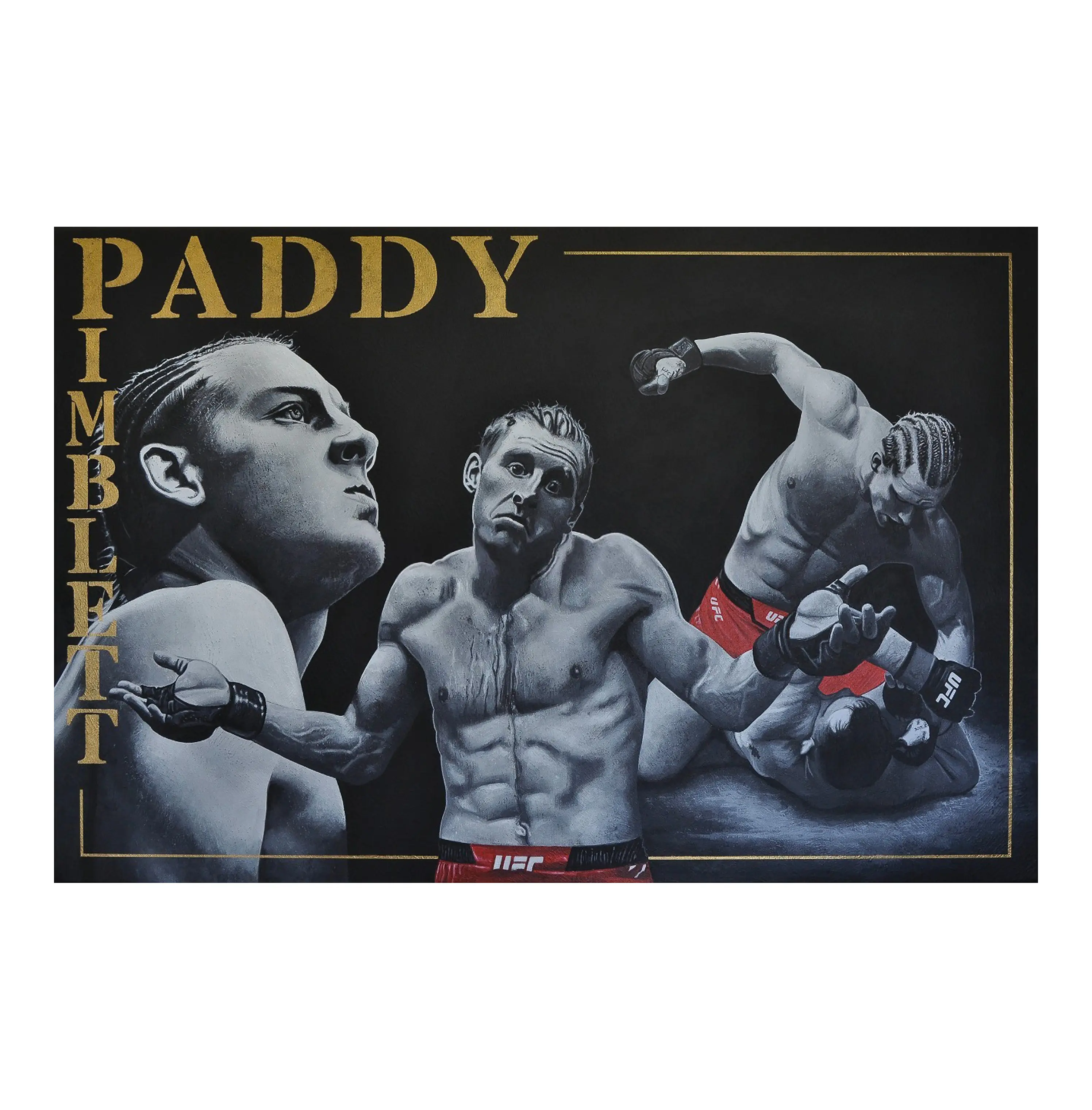 Paddy Pimblett Graphic Flag UFC Inspired Fight Night Wall Flag Combat Sports Banner for Bedroom Octagon Gym Decor Gift for UFC Fans MMA Fans