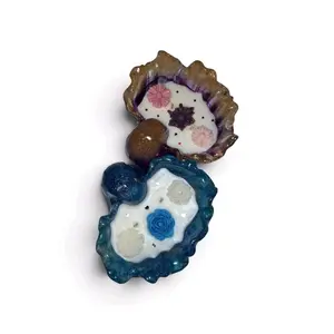 Resin Conch Shell Scented Wax Candle - Non-Toxic Fragrance Room Decor, Aroma Freshener for Gifting