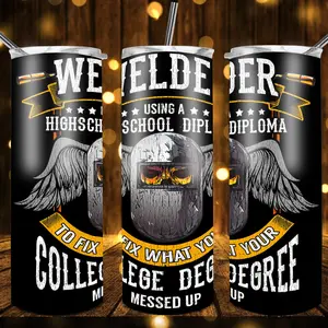 Welders 20 oz Tumblers Perfect for Your Beverage Needs Drinkware Bottle--=%2=- skinny=%2=----=%2=- tumbler=%2=-- skinny tumbler