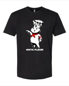 White Flour - Funny Tshirt - Unisex Shirt, Gift Idea, Shirt For Men And Women