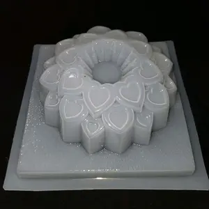 Molde de Plastico de corazones