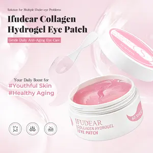 Ifudear Collagen Eye Patches 60 Sheets [Summer Must-Have Gift ]  - Niacinamide + Caffeine for Dark Circles & Puffiness | Perfect  Gift for Mom | Birthday & Self-Care  #SummerVibes