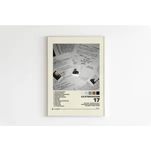 xxxtentacion Posters / 17 Poster / Album Cover Poster