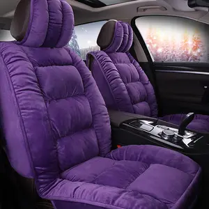 New Winter Full Car seat - Enclosed Warm Plush and Thickened Down Universal 5 - Seat Car Seat Covers